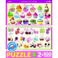 100 Piece Sweet Bundle Pack Of 2 Puzzles