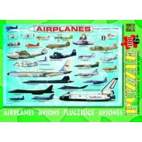 100 Piece Types Of Airplanes Puzzle
