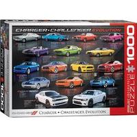 1000 Piece Dodge Charger Challenger Eurographics Puzzle.