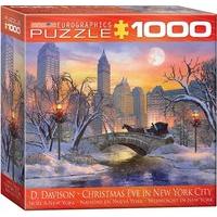 1000 Piece Eurographics Christmas Eve In New York City Puzzle