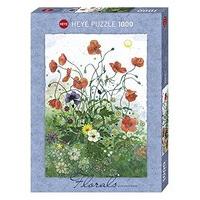 1000 Piece Heye Red Poppies Puzzle