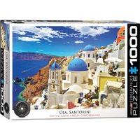 1000 Piece Oia Santorini Greece Eurographics Puzzle.