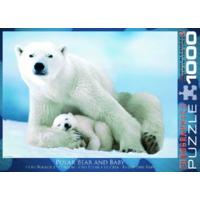 1000 Piece Polar Bear & Baby Puzzle