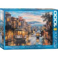 1000 piece san francisco cable car heaven eurographics puzzle