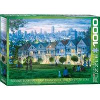 1000 piece san francisco seven sisters eurographics puzzle