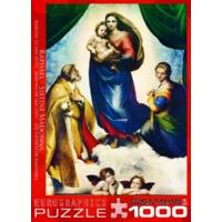 1000 Piece Sistine Madonna Puzzle By Raphael