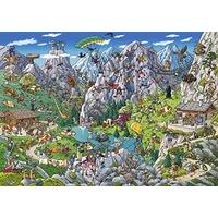 1000pc Alpine Fun Tanck Jigsaw Puzzle