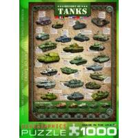 1000 Piece History Of Tanks Puzzle