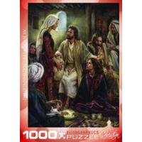 1000 Piece At Jesus\'s Feet Puzzle