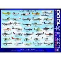 1000 piece light aircraft puzzle