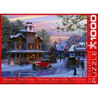 1000 Piece Driving Home For Christmas Puzzle
