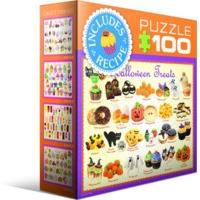 100 Piece Halloween Treats Mini Puzzle