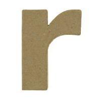 10 cm Mini Mache Lower Case Letter R