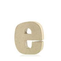 10 cm Mini Mache Lower Case Letter E