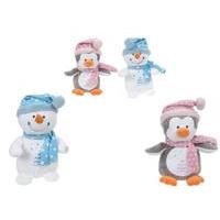 10\' Baby\'s Christmas Penguin Or Snowman Soft Toy