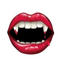 10.5\" Fangtastic Lips & Fangs Cutout