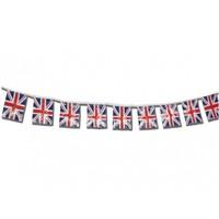 10m 20 Union Jack Flags On Polyester Bunting