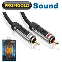 10m 2x RCA Phono Stereo Audio Cable Profigold PROA4210