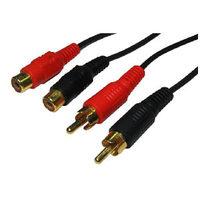 10m Angled 3.5mm Jack Cable Stereo 90 Degree