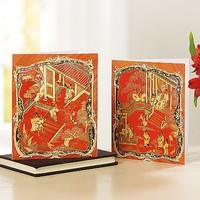 10 Chinoiserie Panel Cards