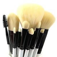 10pcs makeup brushes set professional blushpowderfoundationconcealer b ...