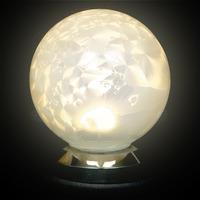 10cm White Glass Ball Light