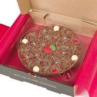 10 strawberry sensation chocolate pizza