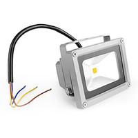 10W 1 Integrate LED 1000 LM Warm White LED Flood Lights AC 85-265 V