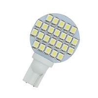 10 X White Car RV Landscaping T10 Wedge 24-SMD LED Light W5W 921 194 2825 168