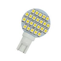 10 X Warm White T10 Wedge RV Landscaping 24-SMD LED Light bulbs W5W 921 168 194