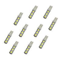 10pcs t10 135050 smd led car light bulb white light dc12v