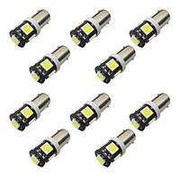 10pcs bax9s h6w blackboard 1w 5 5050 smd led reading light white light ...