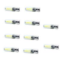 10pcs Highlight T10 2COB Width Lamp 150LM White Color Decode Width Driving Light DC10-30V