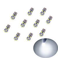 10Pcs T10 83528SMD Chalkboard Decoding LED SMD Car Light Bulb White Light DC12V