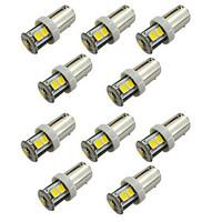 10pcs T10 T5W / BA9S T4W 7SMD 2835 Reading Light Warm White / White