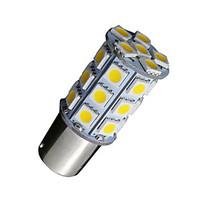 10X Warm White 1156 BA15S 27SMD 5050 LED Light RV Camper Car Backup 7506