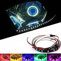 10pcs 30cm 15w dc 12v red yellow blue green white decoration automobil ...