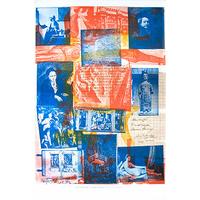 100 Years Treasury of the Conscience of Man, 1970 By Robert Rauschenberg