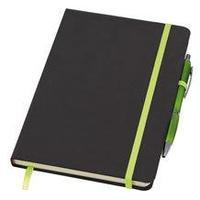 100 x Personalised Medium Noir Notebook - National Pens