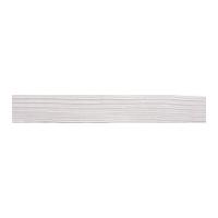 10mm flat value braided elastic white