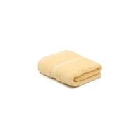 100% Combed Cotton 580Gsm Soft And Absorbent Bathroom Hand Towel - Yellow