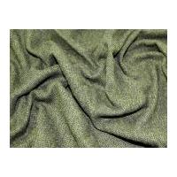 100% Wool Herringbone Weave Coating Fabric Green