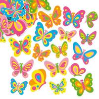 102 Butterfly Foam Stickers