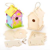 10 Wooden Birdhouse Kits