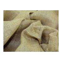 10oz Jute Hessian Rough Sacking Fabric Natural