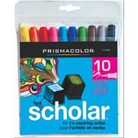 10 Prismacolour Scholar Brush Marker Set 234002