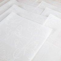 10 Sheets of Printed White A4 Parchment Paper - 5 Designs 385379