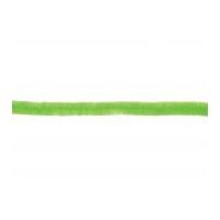 10mm Essential Trimmings Mini Boa Feather Trimming Fluorescent Green