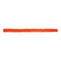 10mm Essential Trimmings Mini Boa Feather Trimming Fluorescent Orange