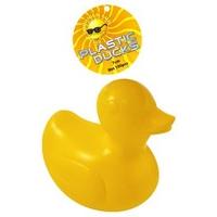 100 plastic ducks 7cm yellow